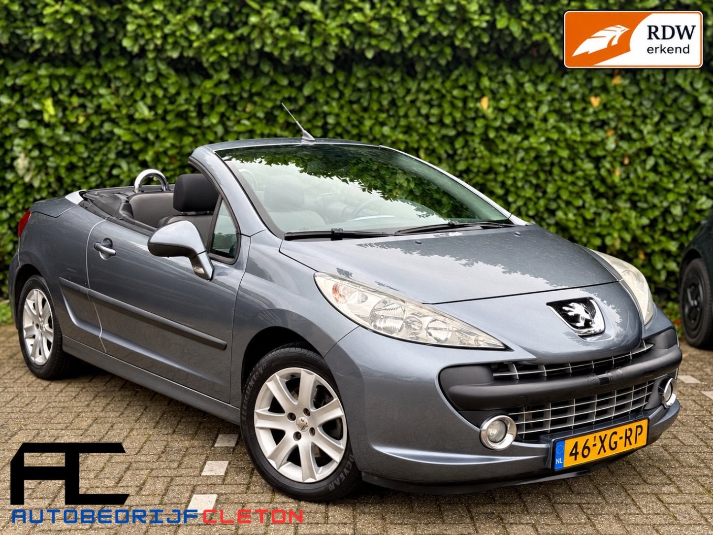Peugeot 207CC 1.6 16V|AIRCO|NAP|CARPLAY|ELEK PAKKET|NAP, Voorwielaandrijving, Zwart, 4 cilinders, Cabriolet