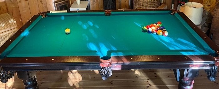 6ft Pool biljart ., Ophalen, Zo goed als nieuw, Pooltafel