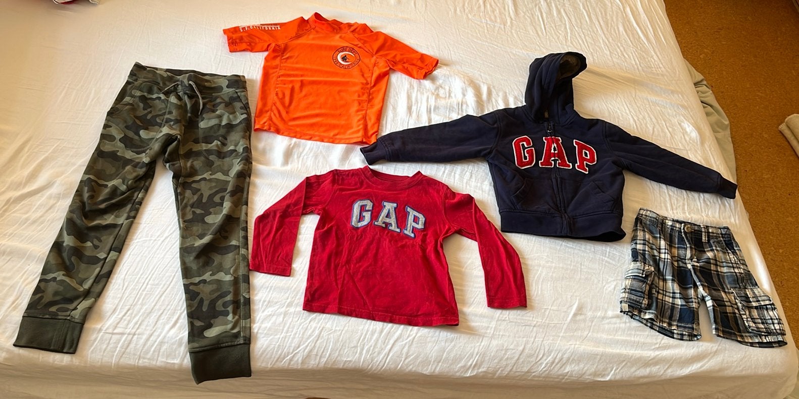 5-delig Kinderkleding pakket van Gapkids, Ophalen of Verzenden, Gebruikt, Overige maten