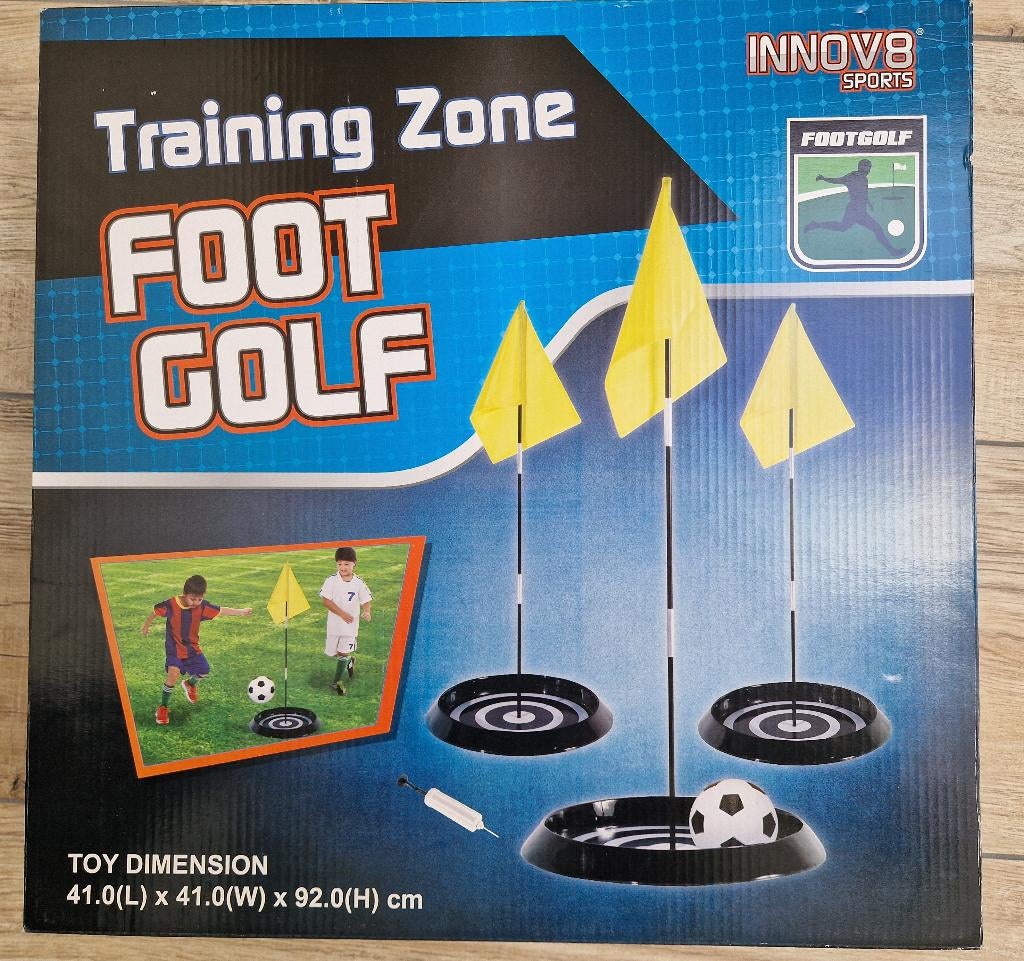 Voetbalspel Foot Golf set met doelen en bal, Ophalen of Verzenden, Nieuw