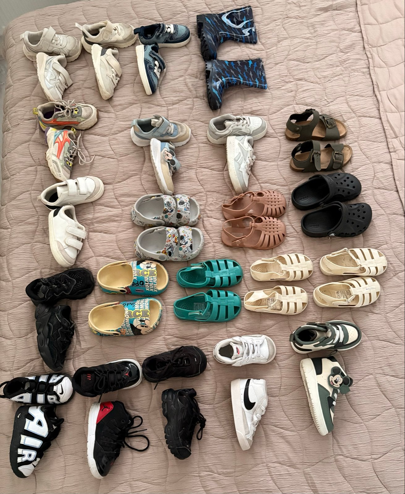 Grote collectie kinderschoenen, diverse maten en stijlen, Ophalen of Verzenden, Gebruikt, Jongetje of Meisje, Overige typen