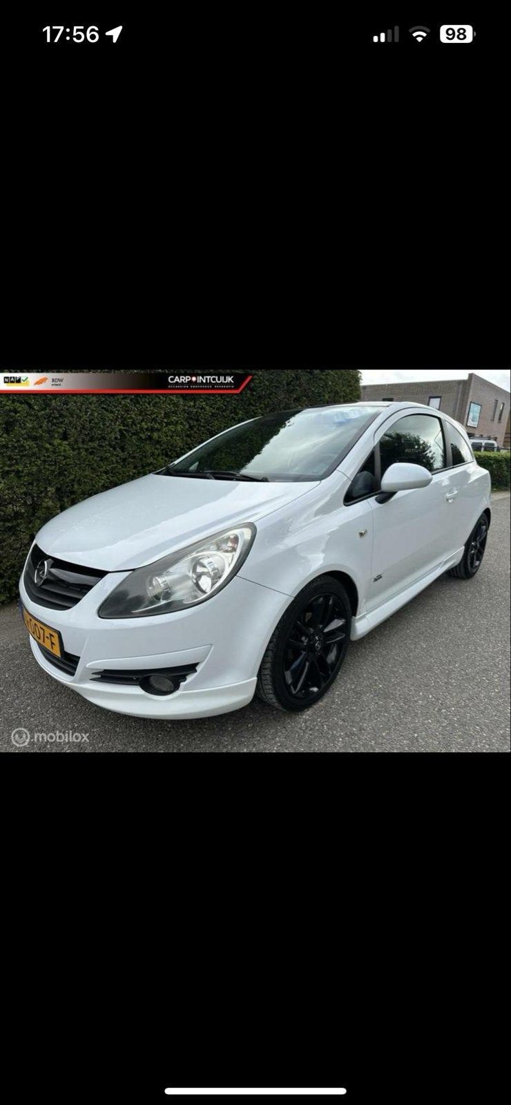 Opel Corsa 1.2 16V sport OPC line, Voorwielaandrijving, 450 kg, 40 €/maand, 4 cilinders