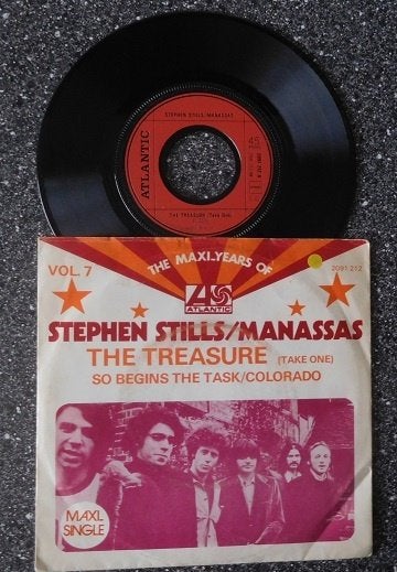 Stephen Stills/Manassas - the treasure (vanaf € 1,75), Verzenden, Zo goed als nieuw, Pop