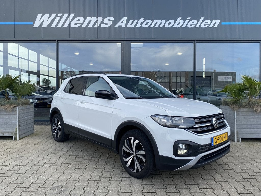 Volkswagen T-Cross 1.0 TSI Life Trekhaak, App-Connect & Adap, Auto's, Volkswagen, T-Cross, Bluetooth, Met garantie (alle), Origineel Nederlands
