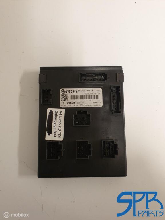 Audi A4 A5 Q5 B8 BOORDNET BCM BODY CONTROL MODULE 8K0907063B, Auto-onderdelen, Audi, Gebruikt, Audi, Ophalen of Verzenden