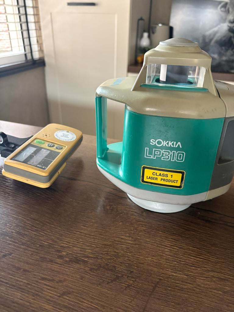 Sokkia LP310 Laser  met ontvanger, Ophalen of Verzenden, Gebruikt, Licht