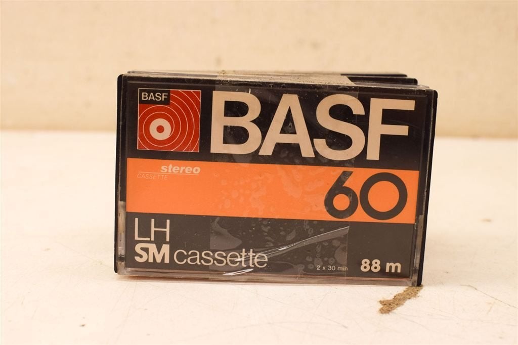 4 stuks Basf cassettebandjes 44943, Ophalen of Verzenden, Gebruikt, Overige genres, 1 bandje