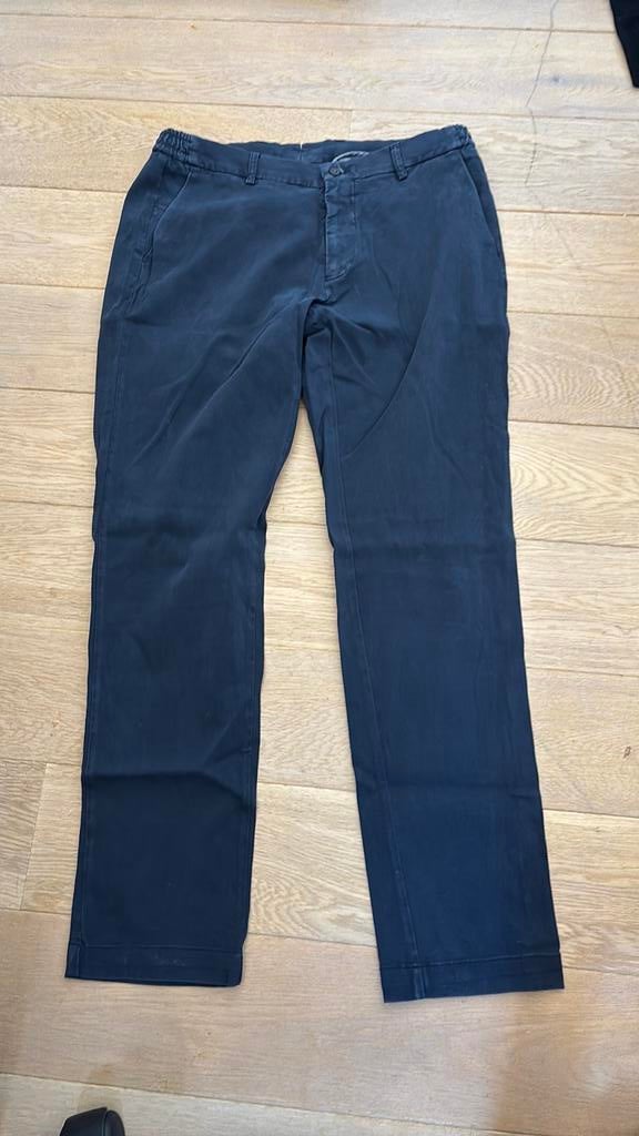 Berwich blauw mt 52/32, Kleding | Heren, Broeken en Pantalons, Ophalen of Verzenden, Zo goed als nieuw, Maat 52/54 (L), Blauw