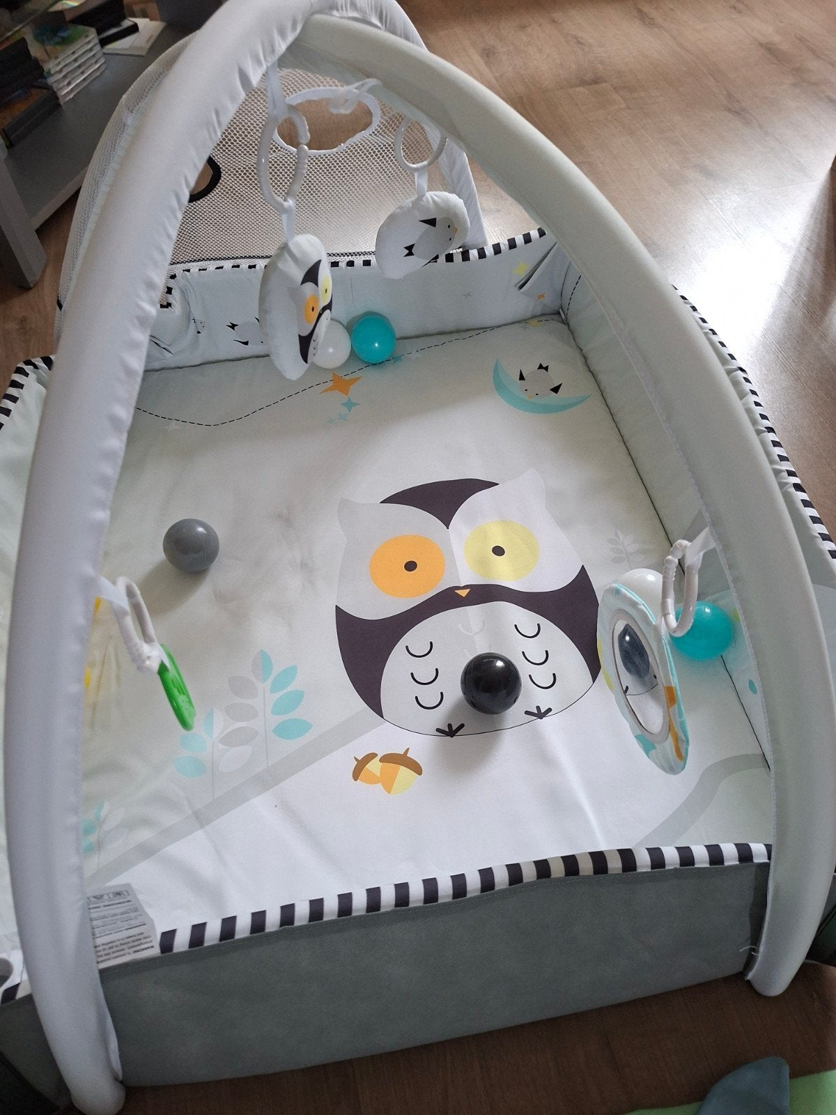 babygym speelkleed - ballenbak, Ophalen, Zo goed als nieuw