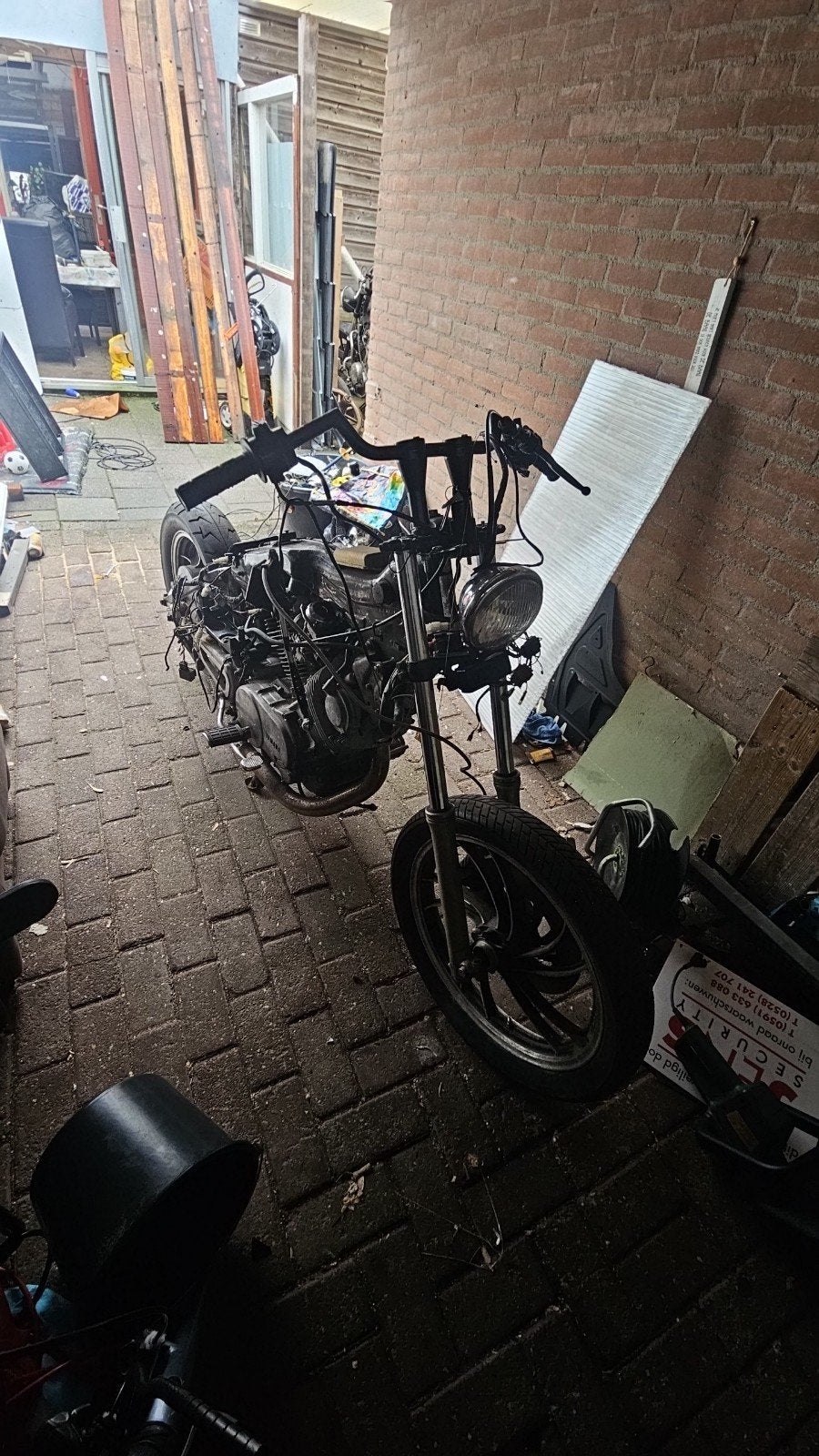 yamaha virago xv750 (loop of sloop), Ophalen, Gebruikt