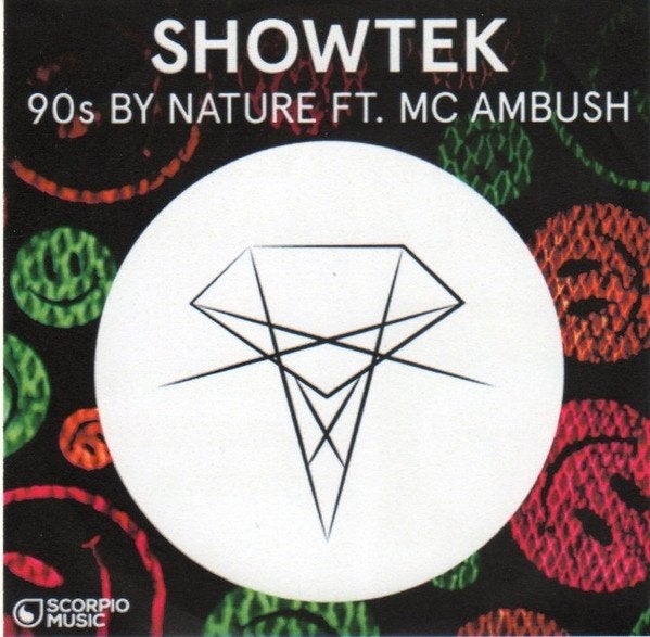 SHOWTEK CD SINGLE 90S BY NATURE + MC AMBUSH PROMO, Ophalen of Verzenden, Zo goed als nieuw, Pop