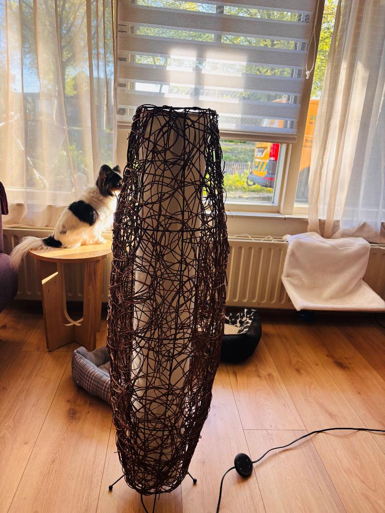 Warm rustic lamp, Ophalen, Rustic, 100 tot 150 cm, Zo goed als nieuw