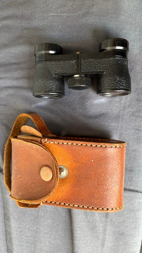 Vintage (ver?)zilveren tasje, toneelkijker en stopwatch, Ophalen of Verzenden