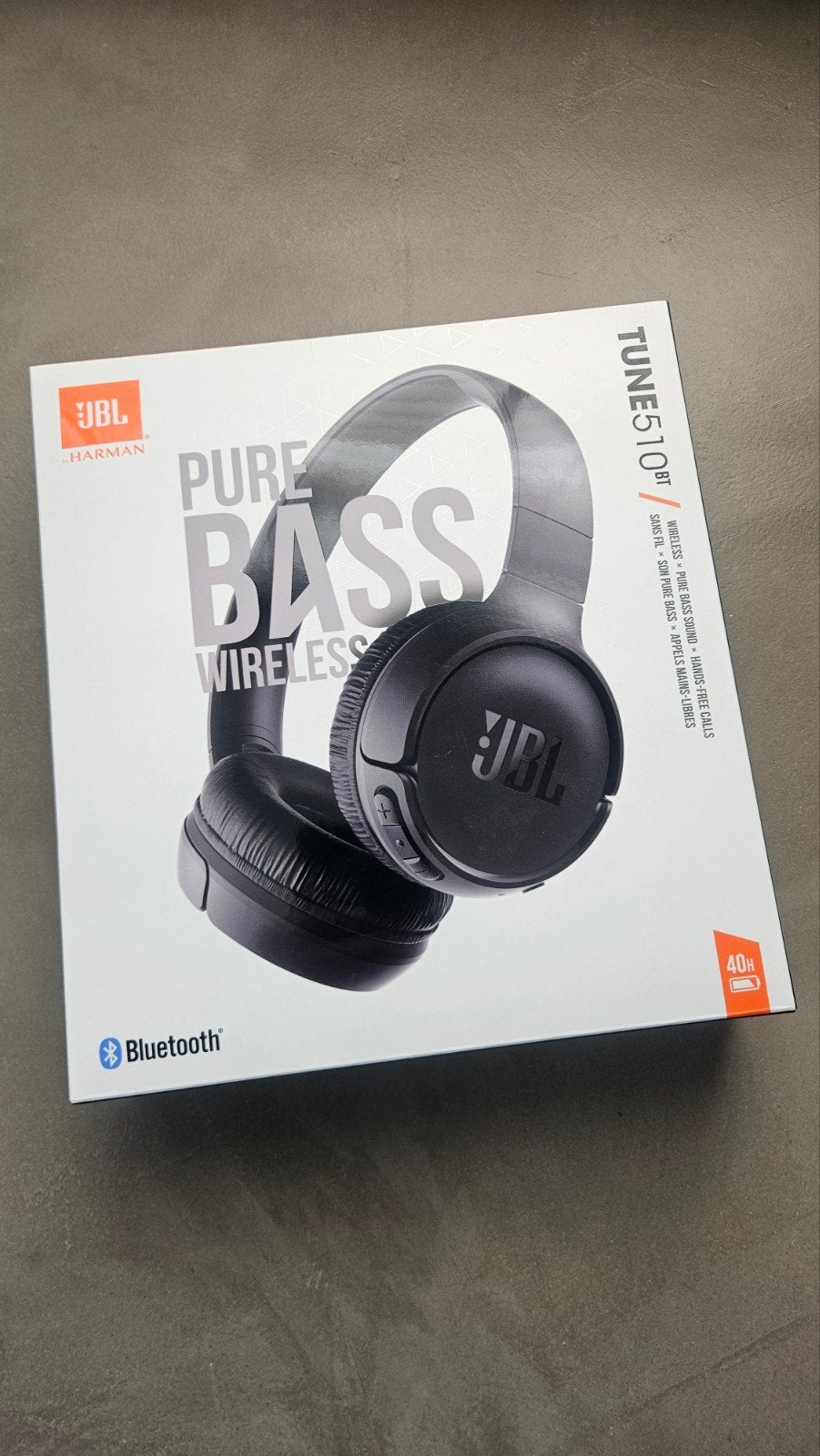 JBL Tune 510BT. Draadloze koptelefoon. Niet gebruikt., Ophalen, JBL, On-ear, Zo goed als nieuw