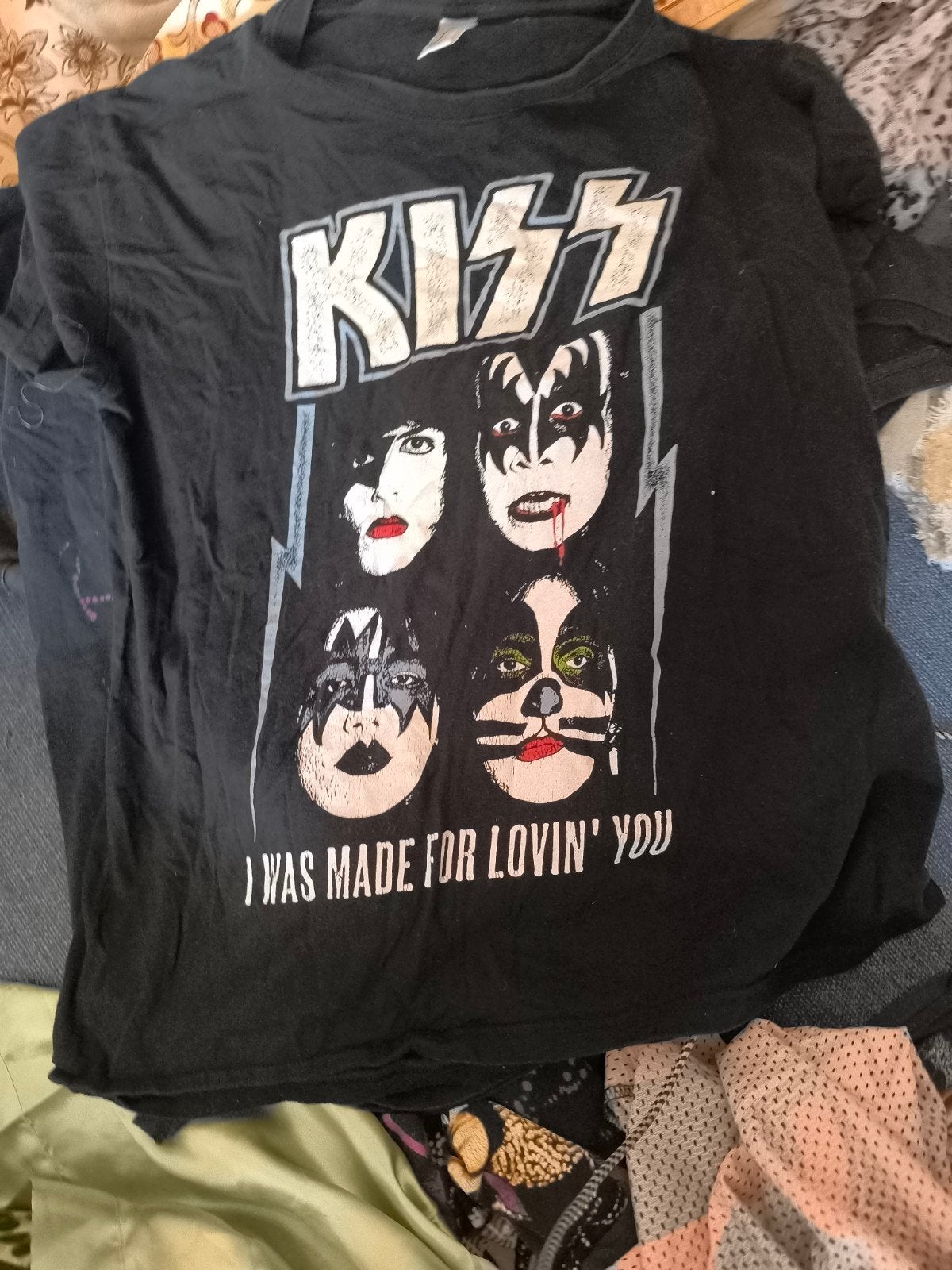 KISS 'I Was Made For Lovin' You' T-shirt, Zwart, Overige maten, Ophalen of Verzenden, KISS