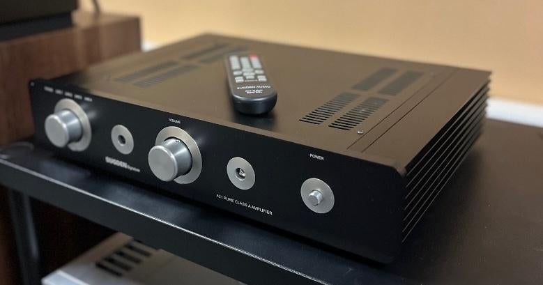 Sugden A21 Signature graphite black versterker (inruil?), Audio, Tv en Foto, Versterkers en Receivers, Overige merken, Ophalen of Verzenden