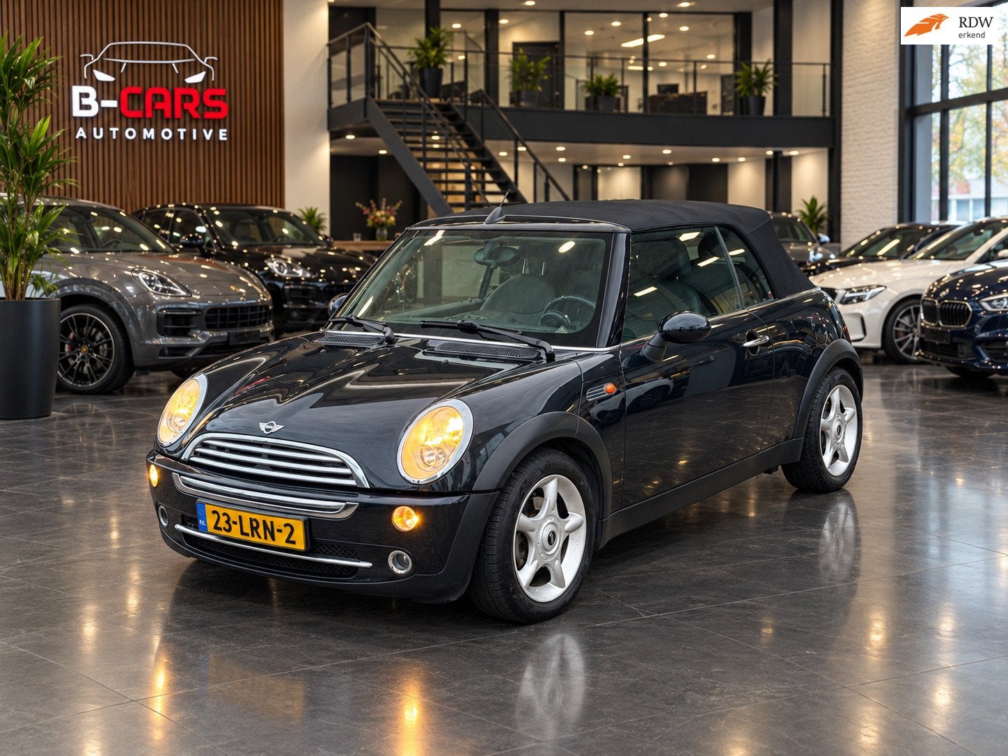 Mini Mini 1.6 Cooper Park Lane Cabrui|Leer|Stoelvw|Automaat!, Auto's, Gebruikt, 4 cilinders, 4 stoelen, 116 pk