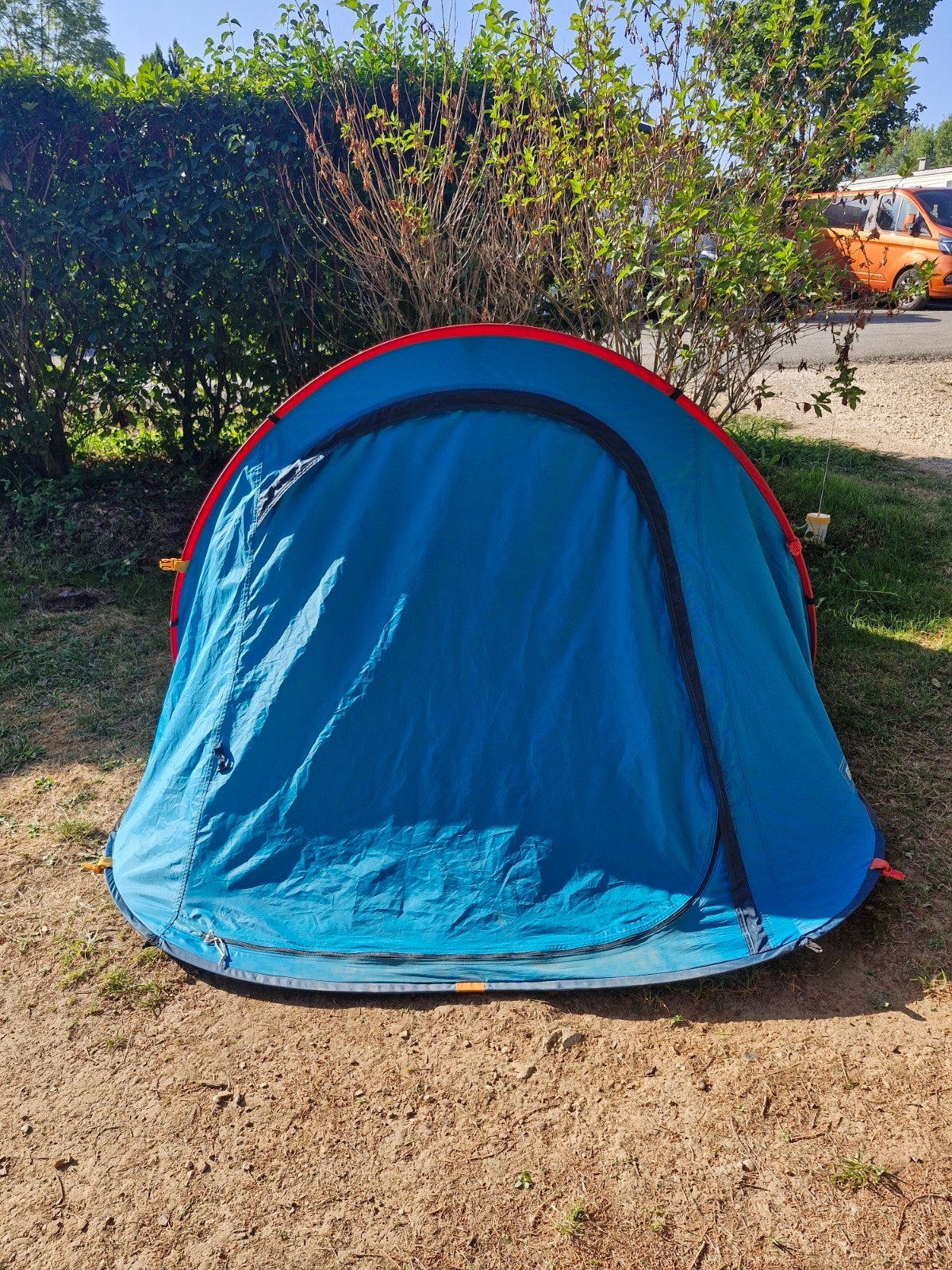 Quechua 2 Seconds tent - snel op te zetten en waterdicht!, Ophalen