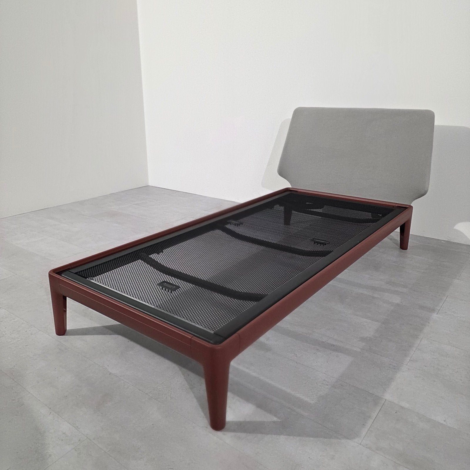 Auping Essential Bed 90x200, Ophalen of Verzenden, Zo goed als nieuw, Eenpersoons, 90 cm