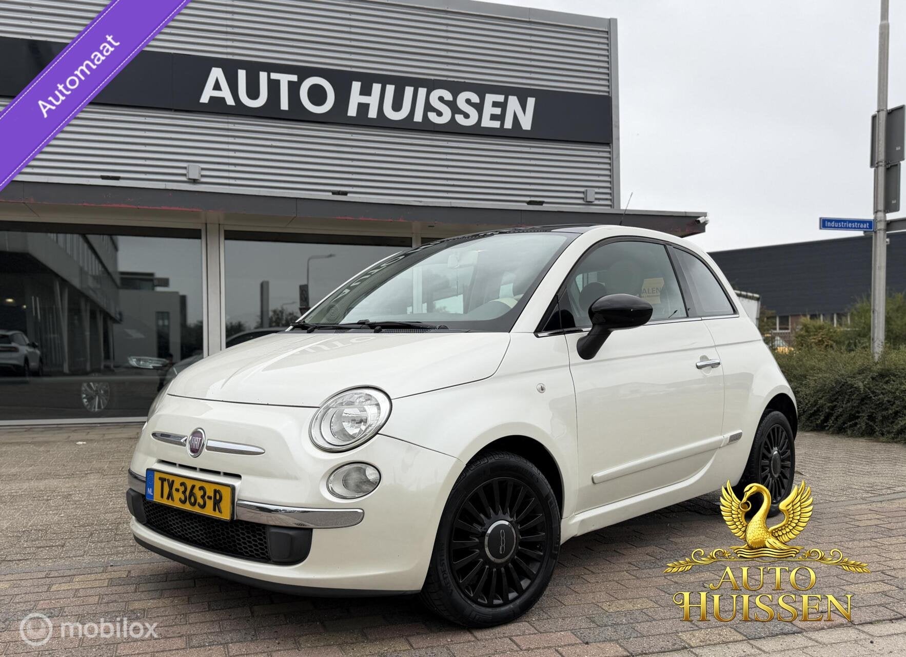 Fiat 500 1.2 Sport PANO AUTOMAAT PARELMOER DISTR VERVANGEN, Euro 5, Gebruikt, 1242 cc, 4 cilinders