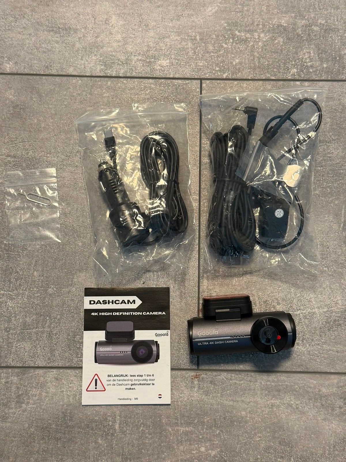 Gooola 4K Ultra HD Dashcam - Nieuw in doos, Auto diversen, Dashcams, Ophalen of Verzenden, Nieuw