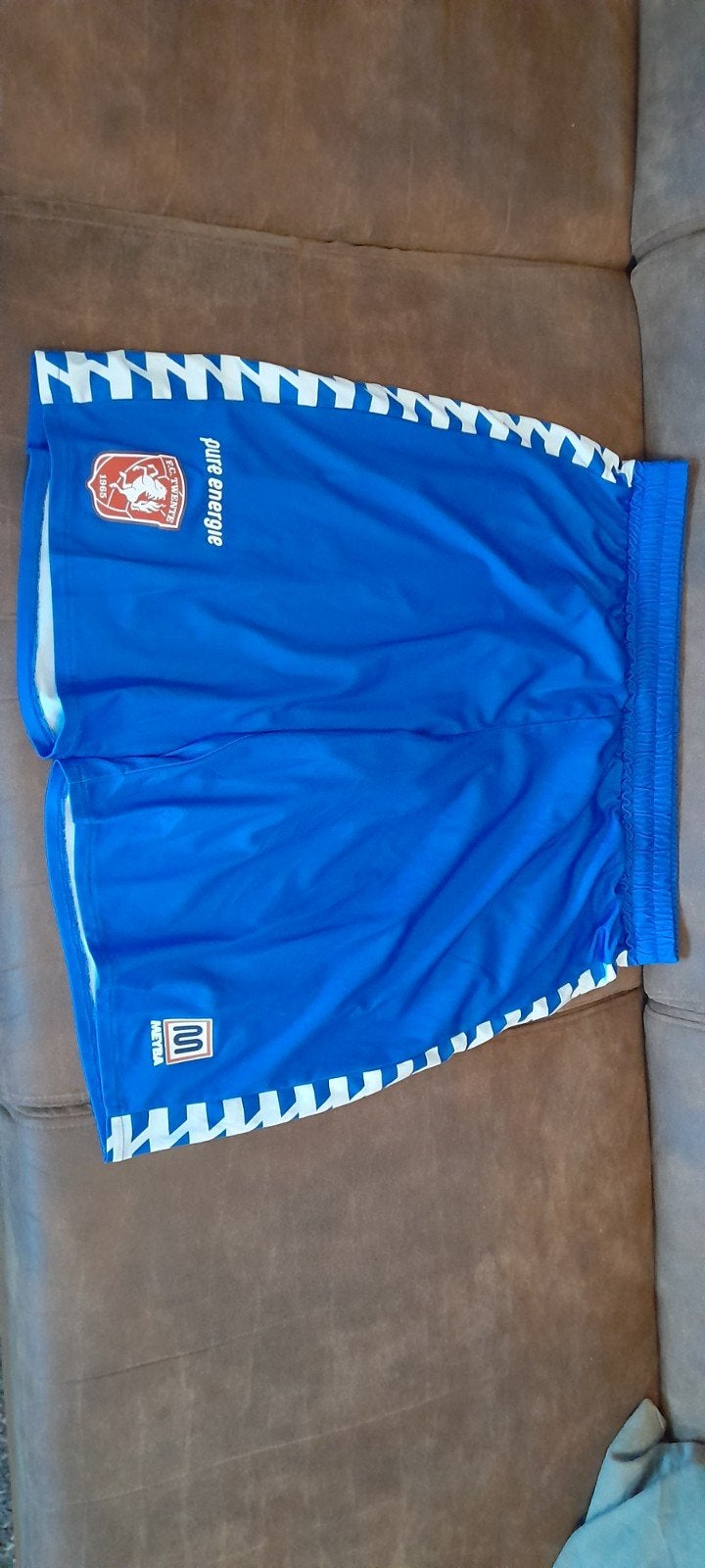 FC Twente Meyba Voetbalbroekje - Maat XL, Blauw, Maat 56/58 (XL), Ophalen of Verzenden, Zo goed als nieuw