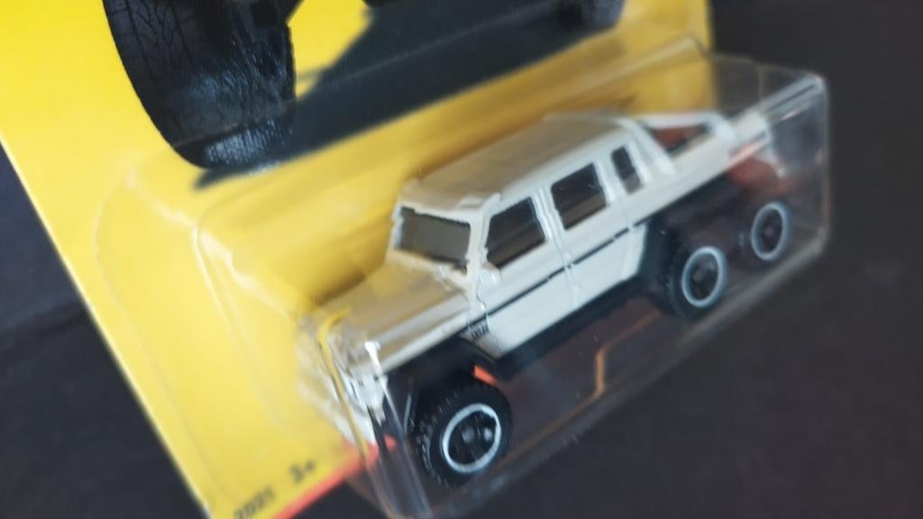 Mercedes Benz AMG 6x6 3inch Matchbox Germany Series Pol, Auto, Nieuw, Mattel, .