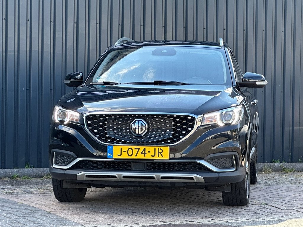 MG MG ZS EV Luxury 45 kWh SOH 88.79 % |STOELVERW.|PANO, Auto's, MG, Gebruikt, Zwart, Adaptive Cruise Control, ZS