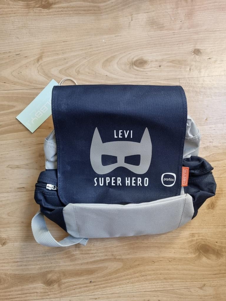 Rugzakje 'Levi Super Hero' - Nieuw met label, Overige merken, Minder dan 30 cm, Nieuw, Ophalen of Verzenden