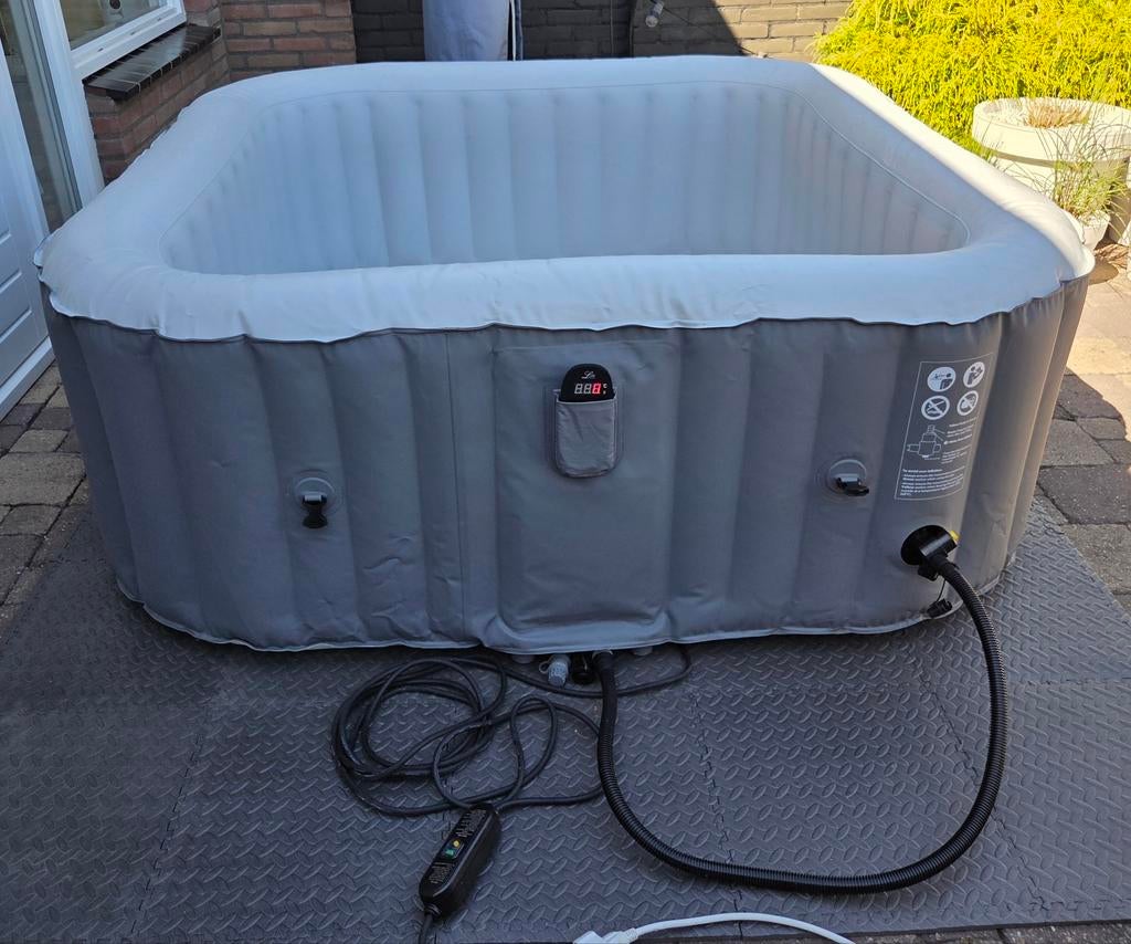 MSPA Fjord 6 Opblaasbare Spa - 6 Personen, 185 cm, Ophalen, Pomp
