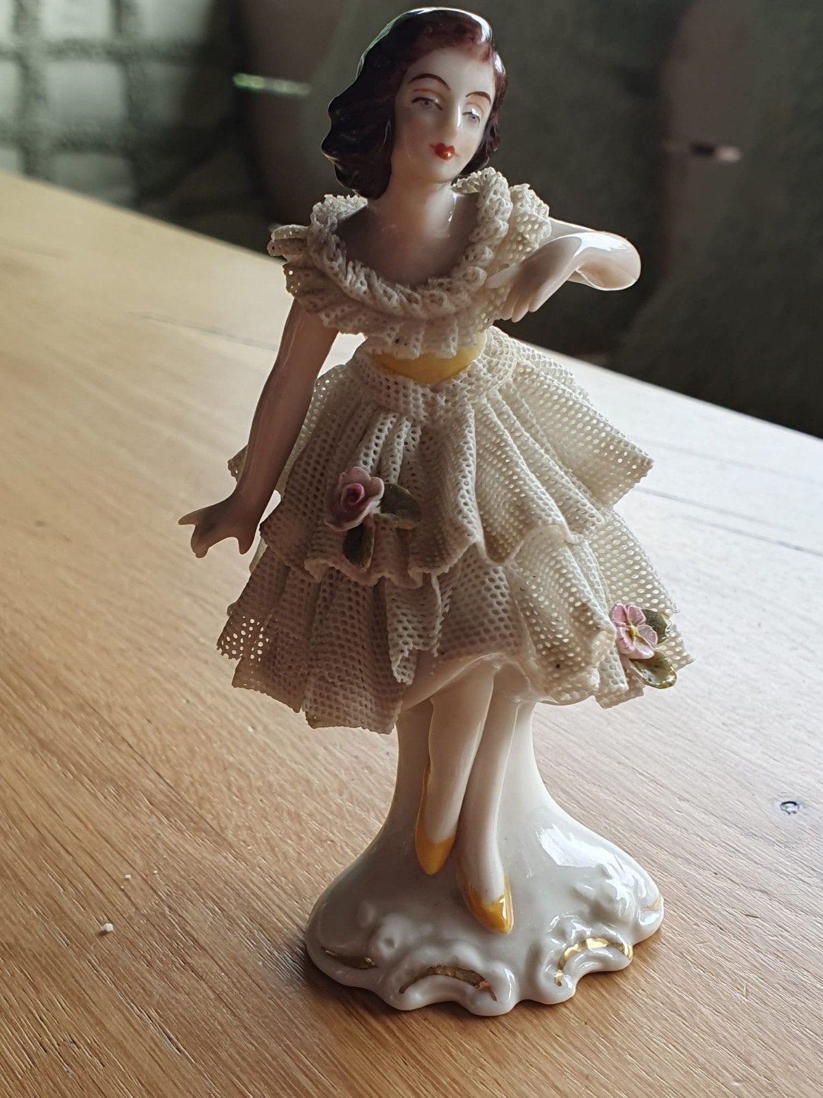 Vintage beeldjes, ballerinas, Ophalen of Verzenden, Gebruikt, Mens