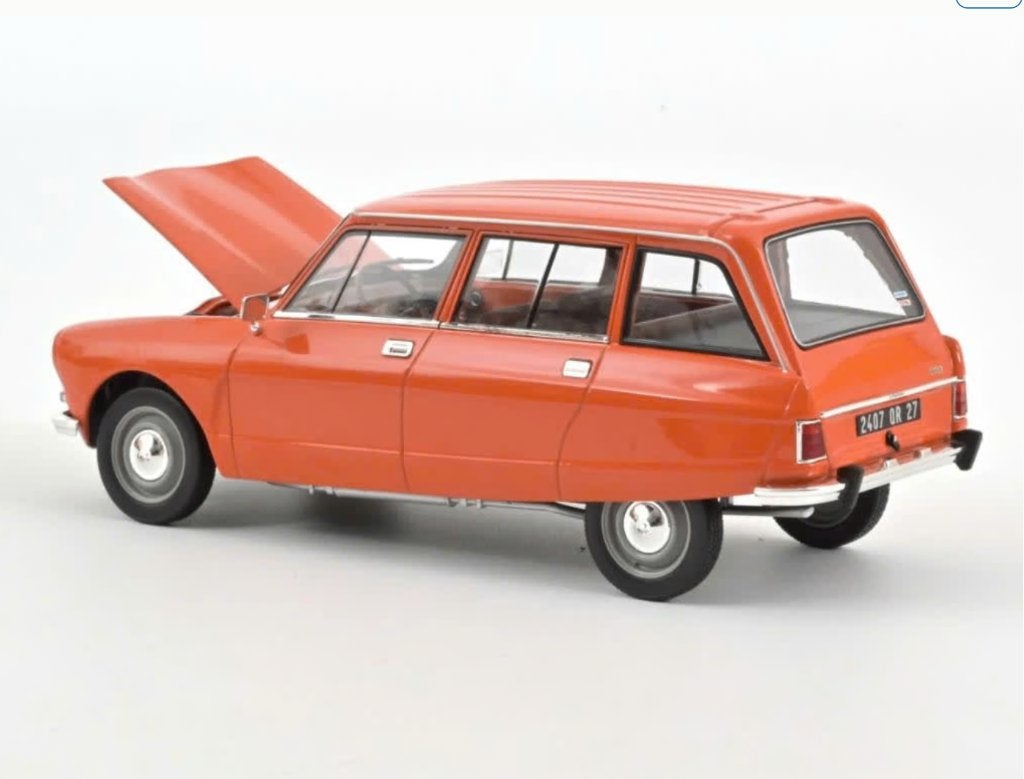 Citroen Ami 8 Break 1975 Oranje schaal 1/18 NOREV R. 181674, Verzenden, Nieuw, Auto, Norev