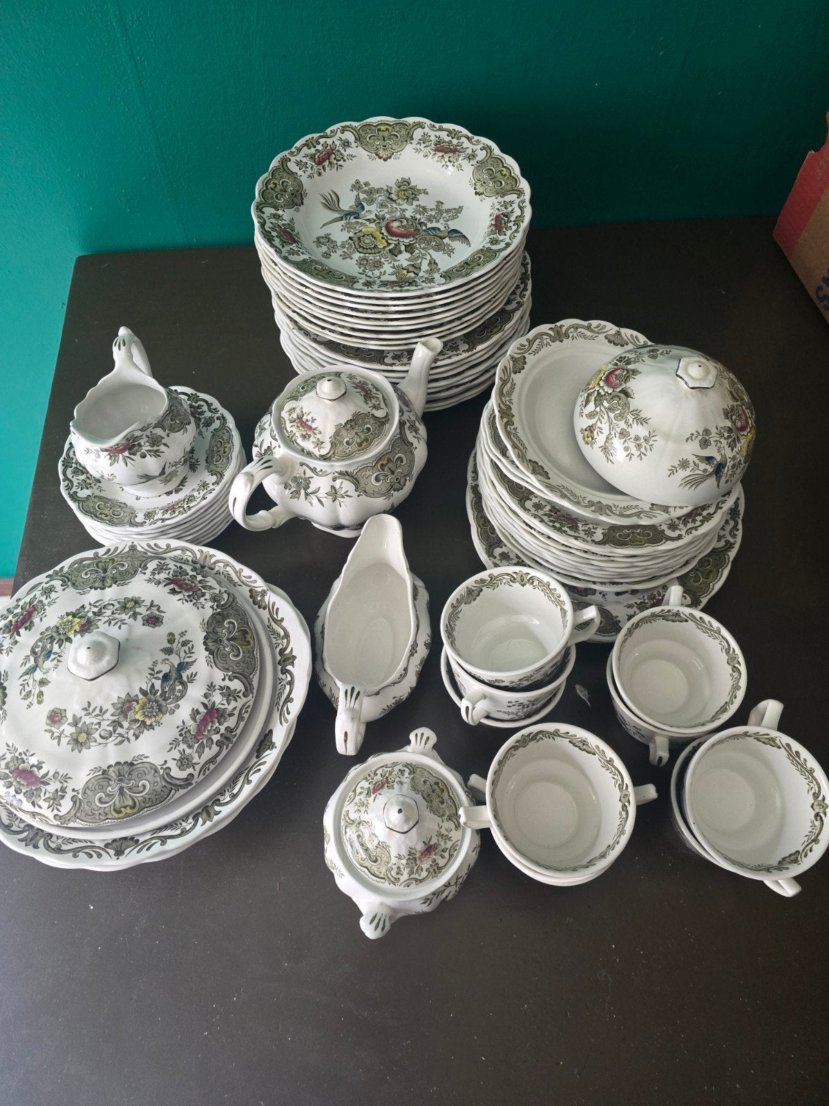 Compleet Ridgeway Windsor Servies - Vintage SPOTPRIJS!!!!, Ophalen of Verzenden