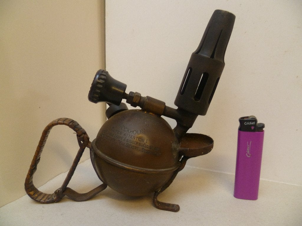 Mooie Patina Max Sievert "Lampe U" Bieden via advertentie, Antiek en Kunst, Ophalen of Verzenden