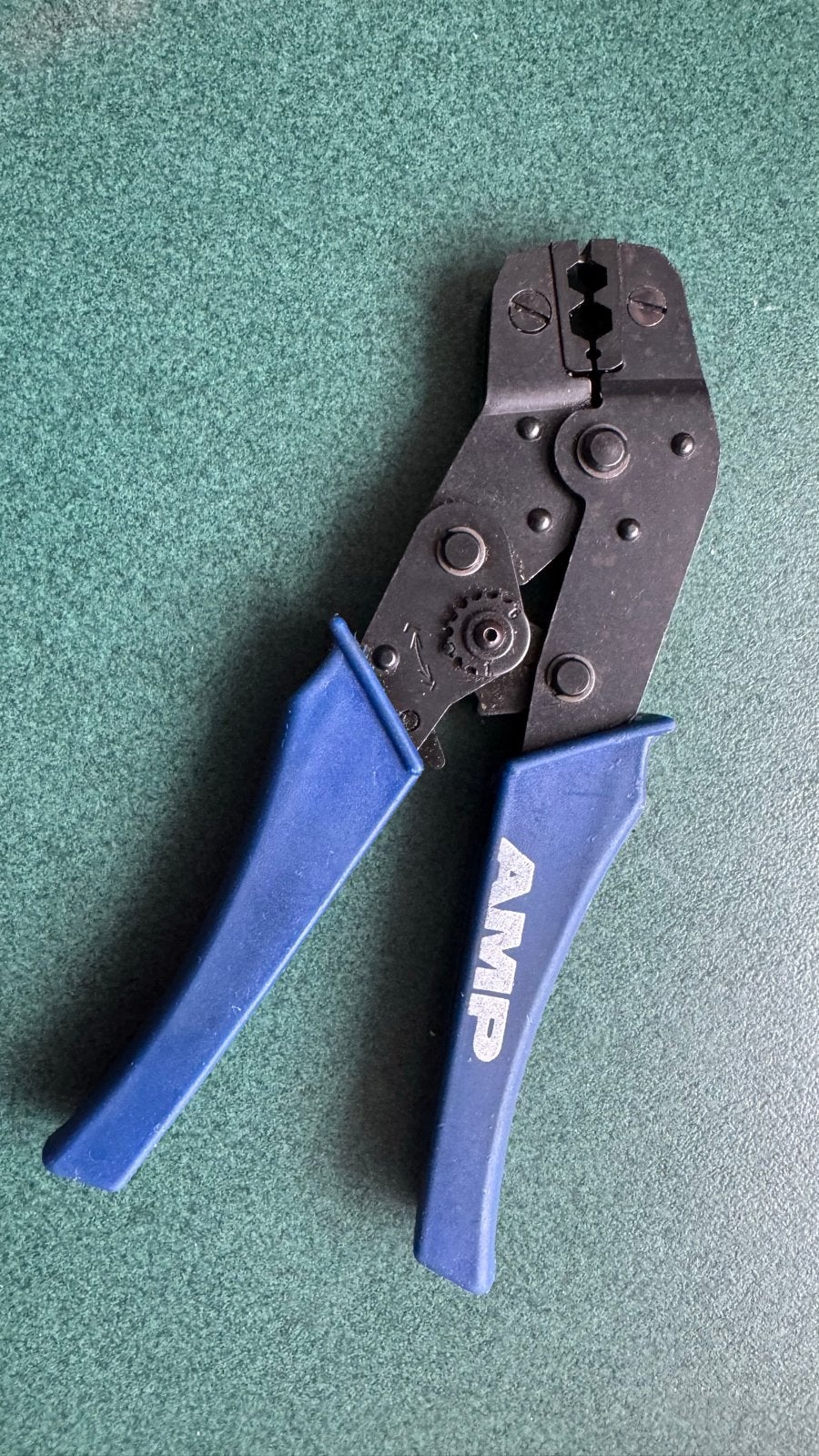 AMP krimptang voor coax kabel, Ophalen, Gebruikt