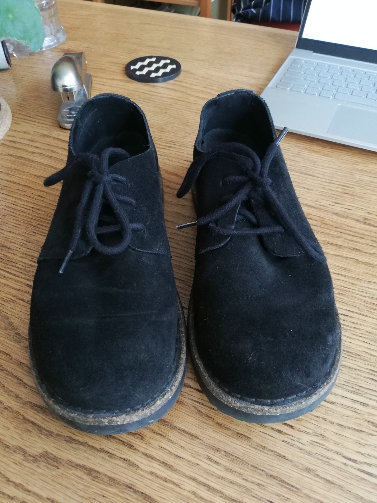 Birkenstock Uppsala Low Zwart 39,5, Kleding | Dames, Zwart, Ophalen of Verzenden, Zo goed als nieuw, Birkenstock