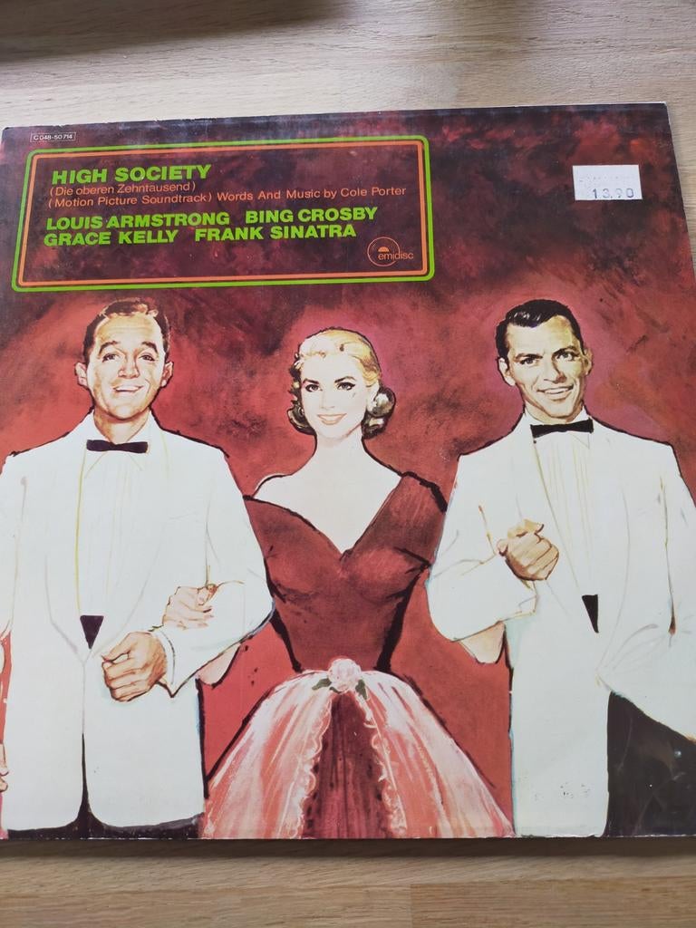 High Society , Frank Sinatra Grace Kelly enz, Ophalen of Verzenden, Zo goed als nieuw, 12 inch
