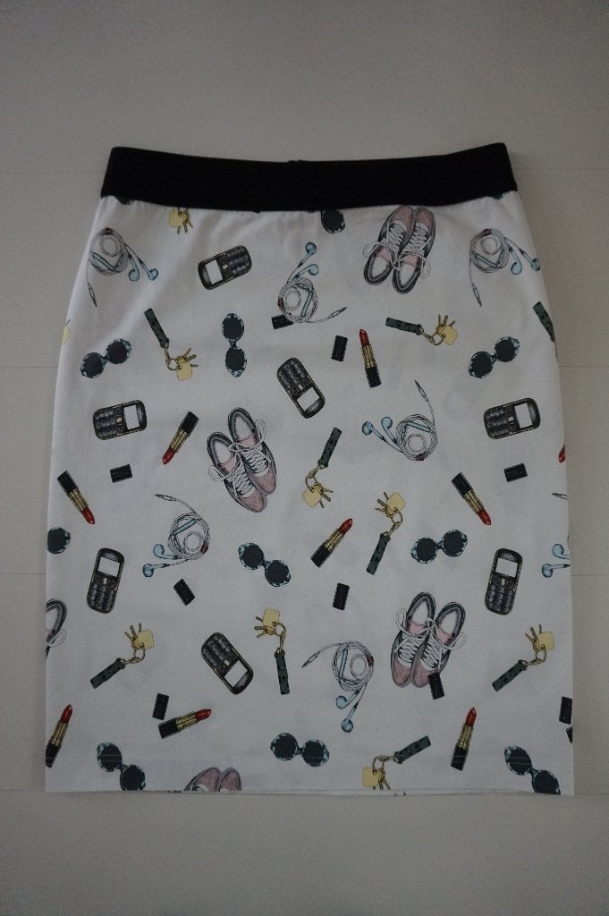 Riani dames rok met sneakers gsm lippenstift katoen maat 40, Maat 38/40 (M), Ophalen of Verzenden, Zo goed als nieuw, Boven de knie