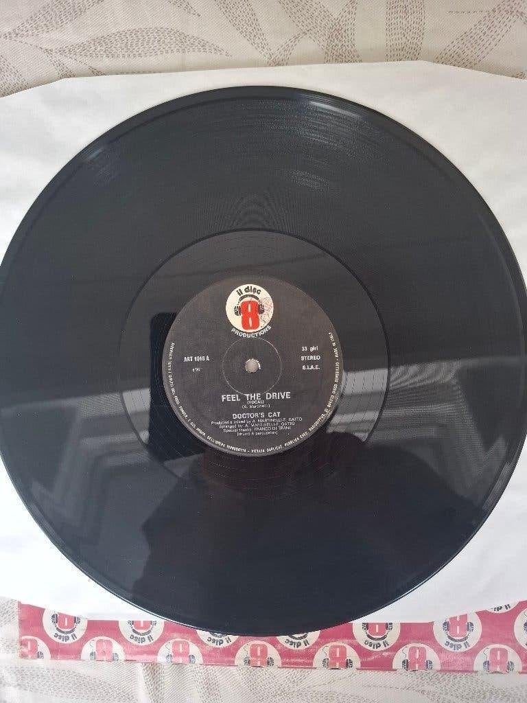 Doctor's Cat/ Feel the drive 1983 italo disco, Verzenden, Zo goed als nieuw, 12 inch