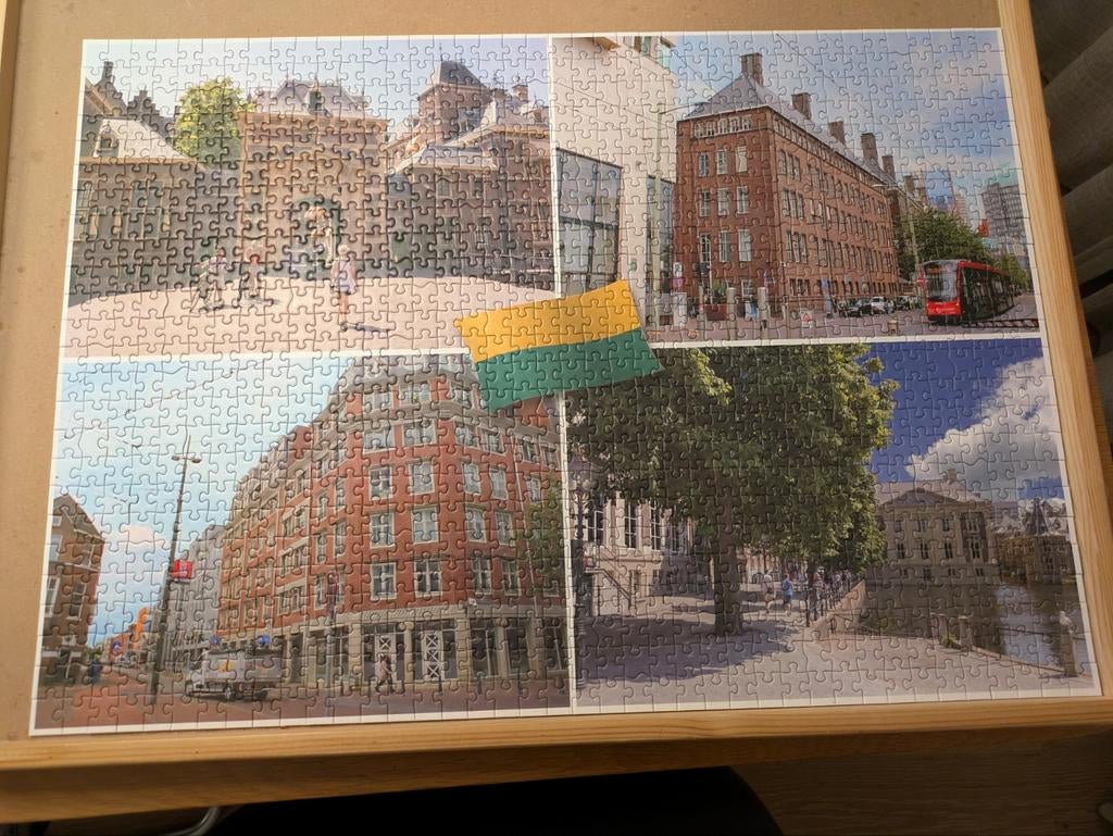 Toen & Nu puzzel Den Haag 1000 stukjes, Ophalen of Verzenden, 500 t/m 1500 stukjes