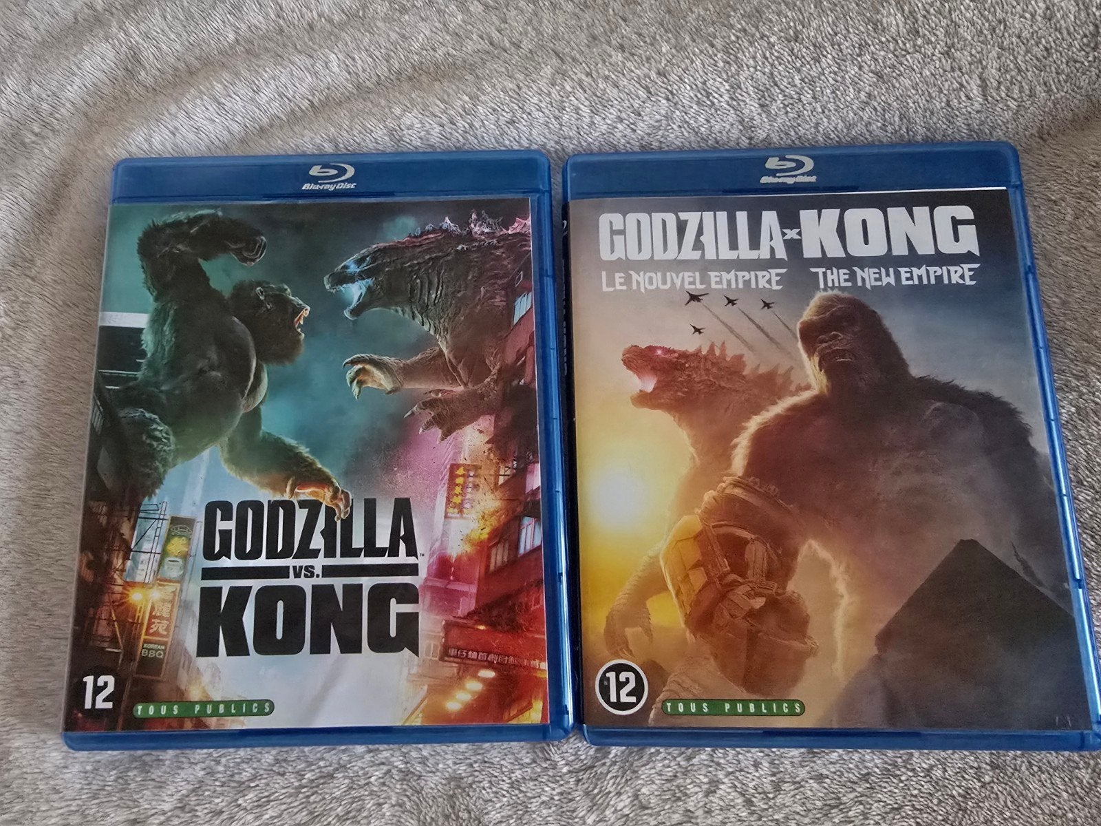 Blu-ray Godzilla vs. Kong + the new empire, Cd's en Dvd's, Blu-ray, Zo goed als nieuw, Science Fiction en Fantasy, Ophalen of Verzenden