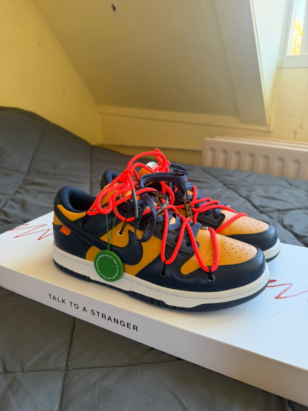 Nike dunk off white, Ophalen of Verzenden, Nieuw, Schoenen