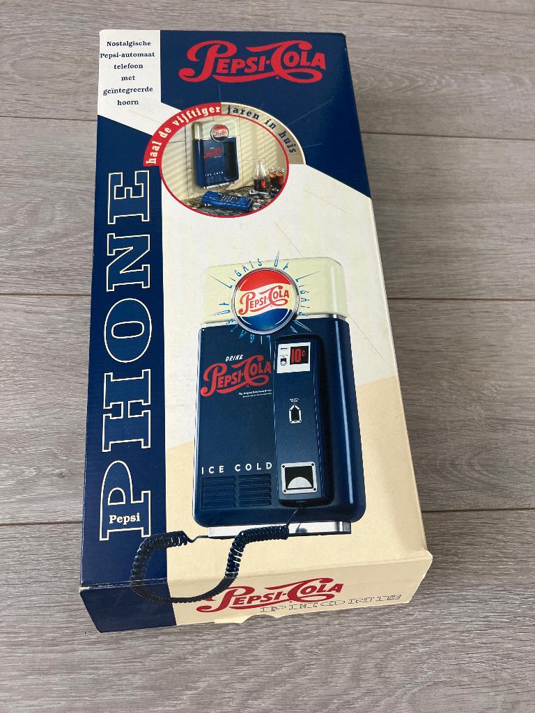 Pepsi automaat telefoon met Hoorn, Ophalen, Nieuw