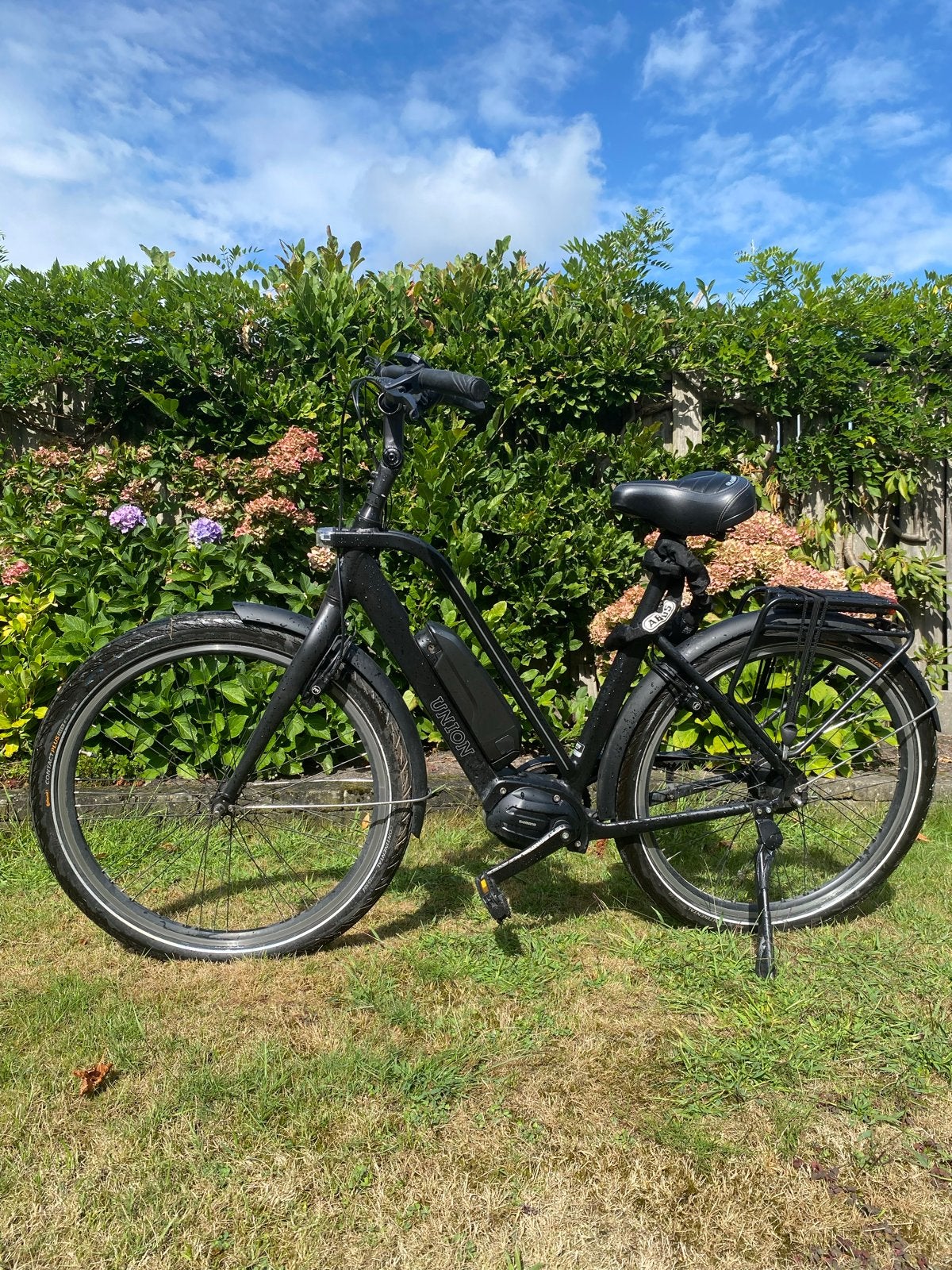 Union E-lite elektrisch - riemaandrijving- Zo goed als nieuw, Fietsen en Brommers, Zo goed als nieuw, 51 tot 55 cm, 50 km per accu of meer