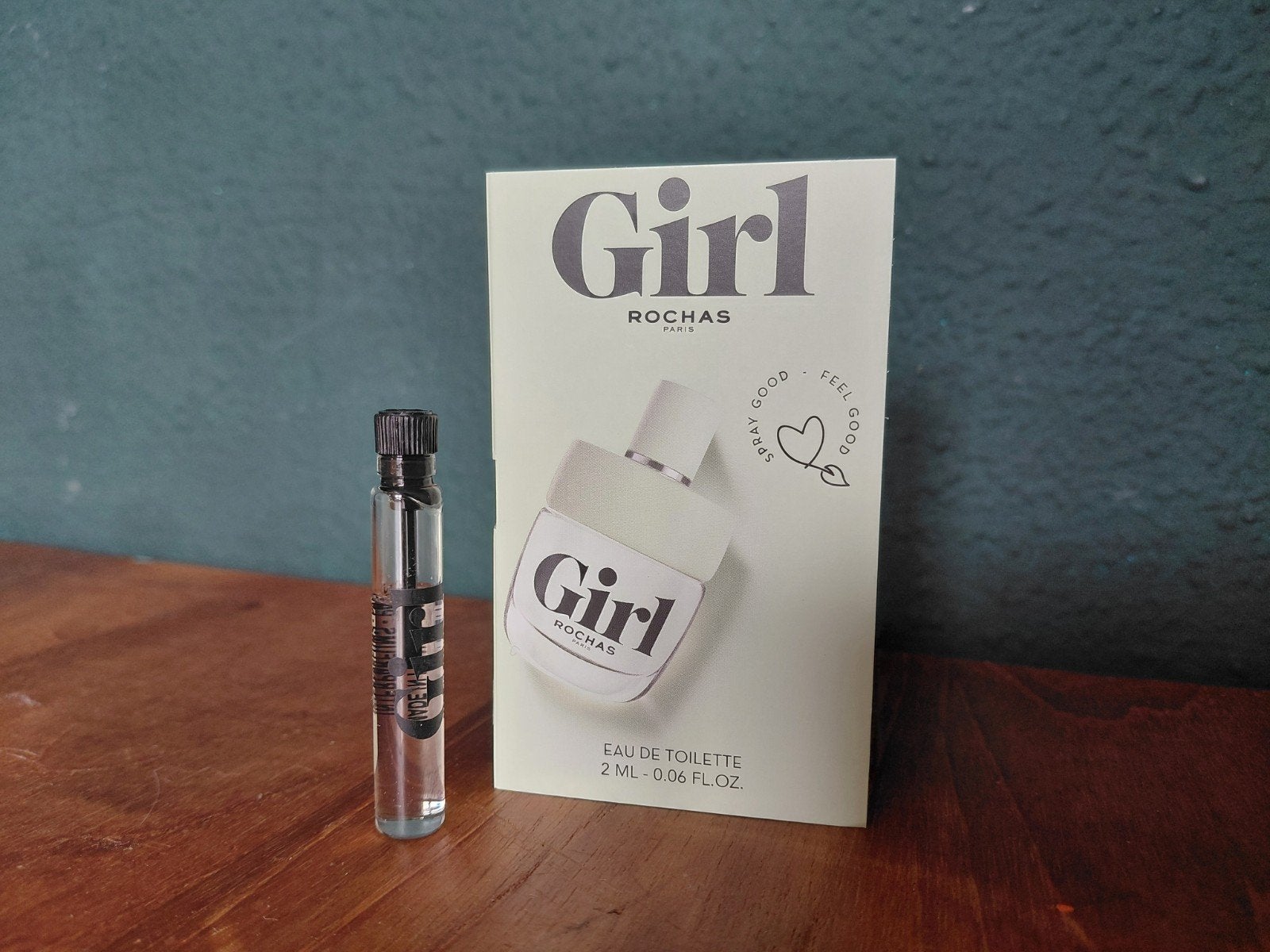 Girl Rochas parfum sample, Verzenden, Zo goed als nieuw