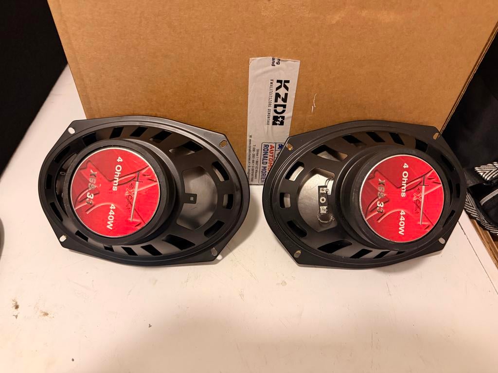 MTX Audio Hoedenplank Speakers 440 Watt - Krachtig Geluid, Auto diversen, Autospeakers, Gebruikt, Ophalen of Verzenden
