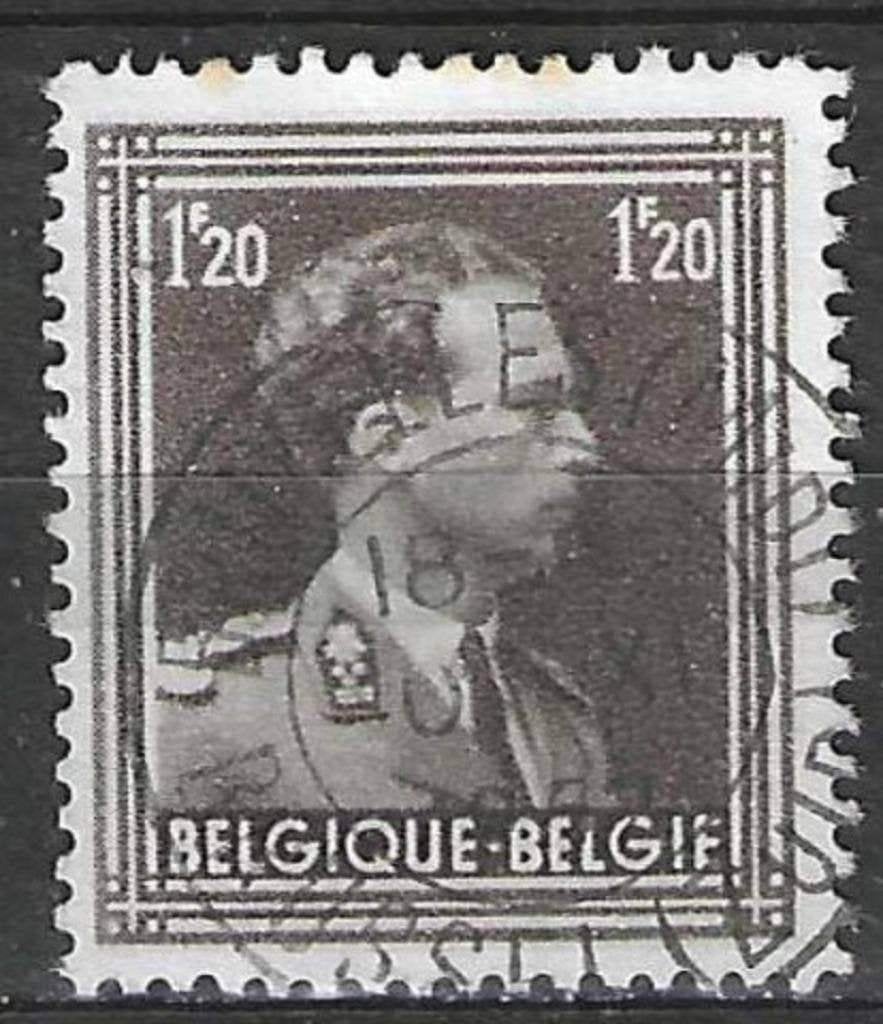 Belgie 1951/1952 - Yvert/OBP 845 - Leopold III (ST), Verzenden, Gestempeld, Koninklijk huis