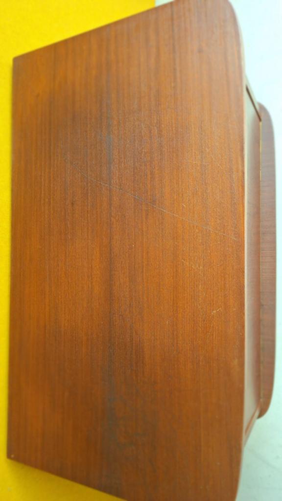 Retro vintage kastje, teak fineer, jaren zestig, audio kast, Ophalen, Huis en Inrichting
