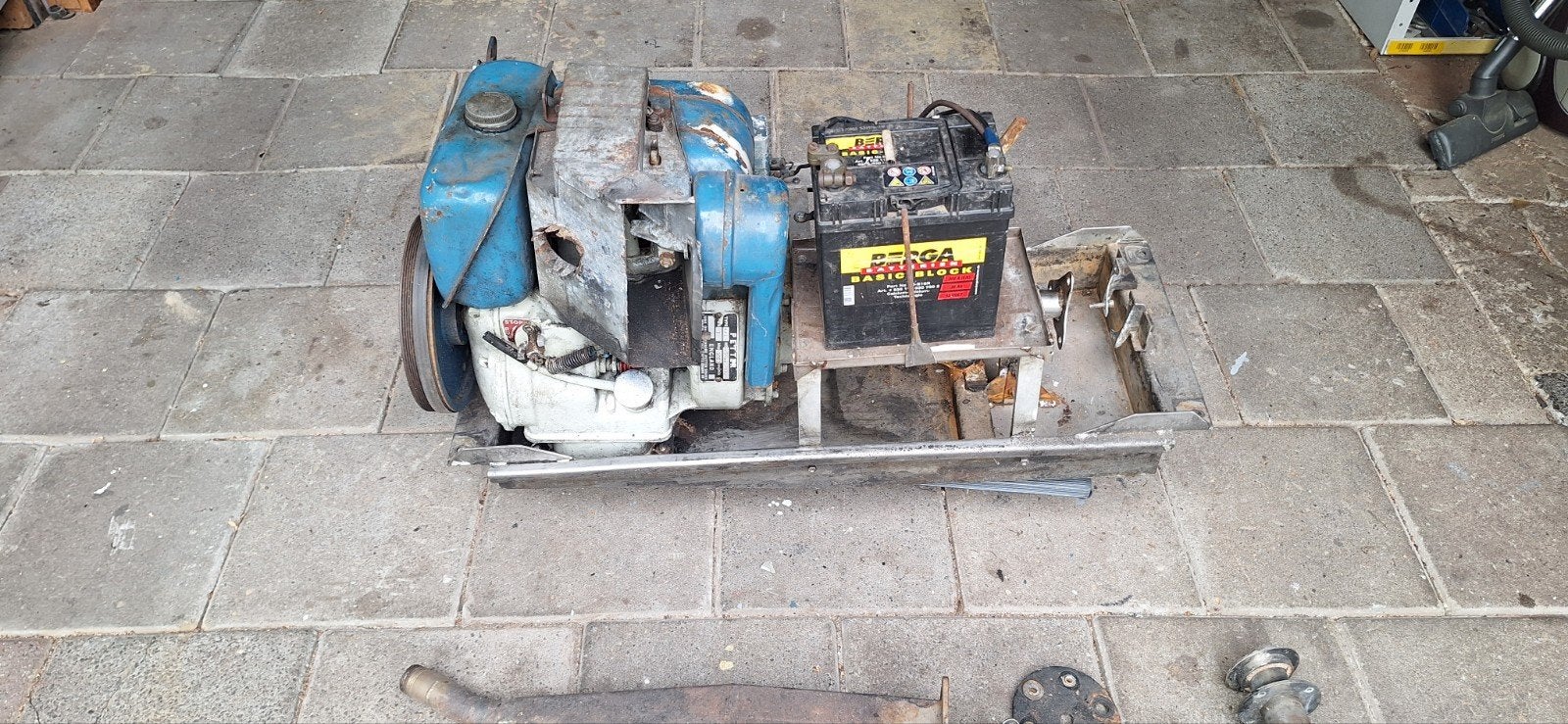 Petter AAI scheepsmotor - 3 pk diesel met keerkoppeling, Ophalen, Gebruikt, Binnenboordmotor, Minder dan 5 pk