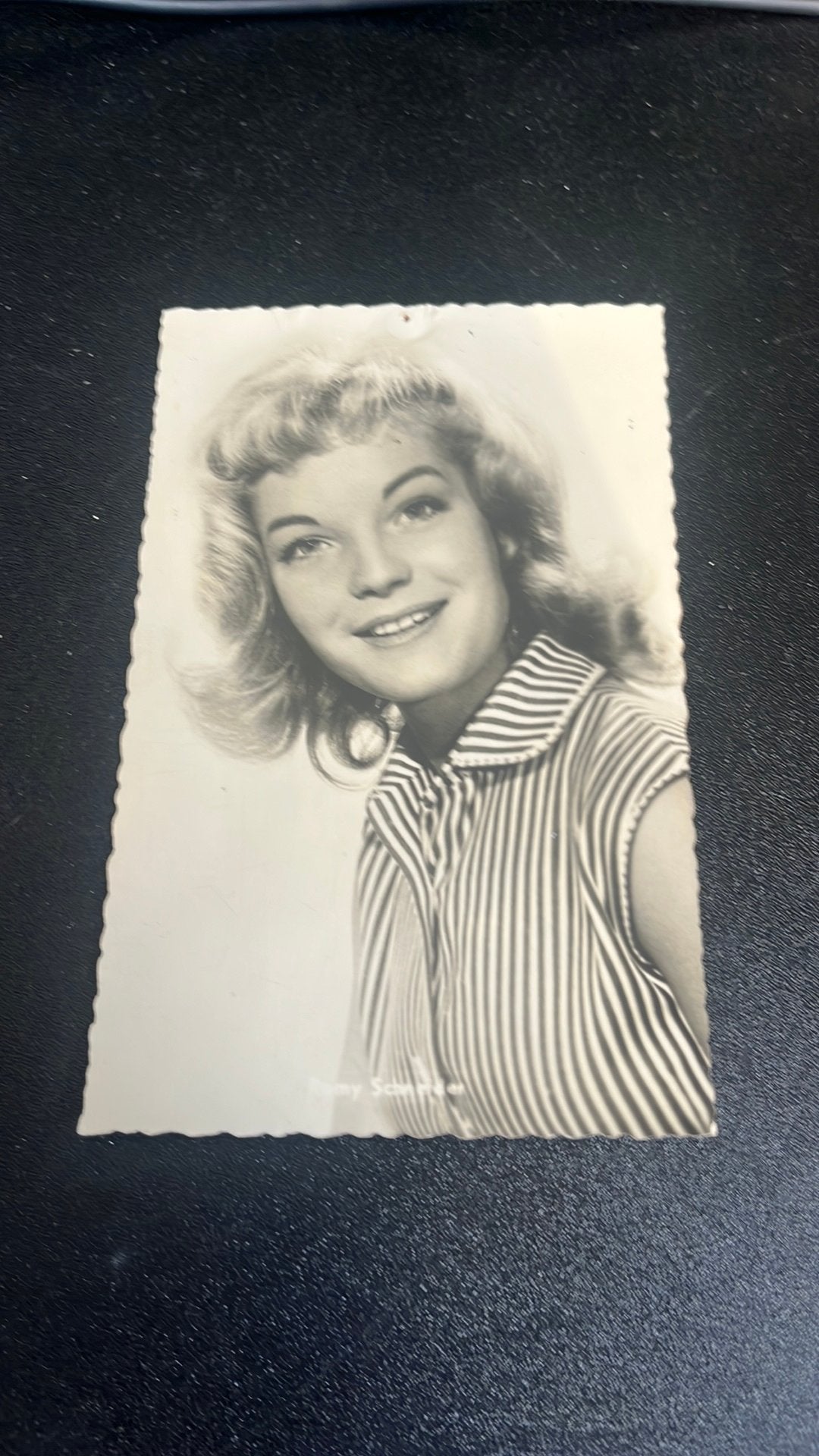 Romy Schneider, Verzamelen, Ophalen of Verzenden, 1940 tot 1960, Ongelopen, Sterren en Beroemdheden